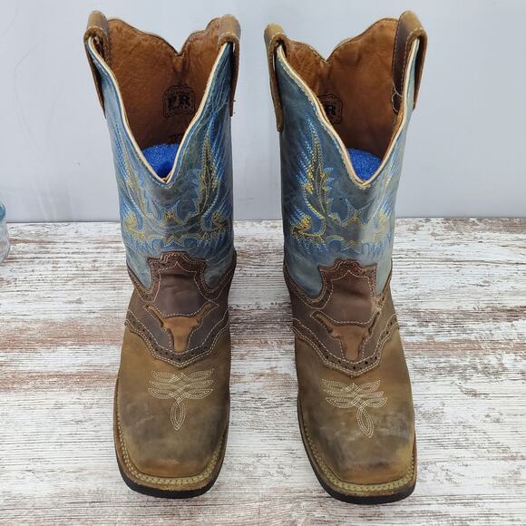 Potro Rebelde Square Toe Western Boots Mens 8 main image 8